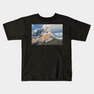 Craggy Castle Mountain Kids T-Shirt